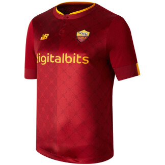 AS Roma 22/23 Home Jersey by New Balance - SoccerArmor
