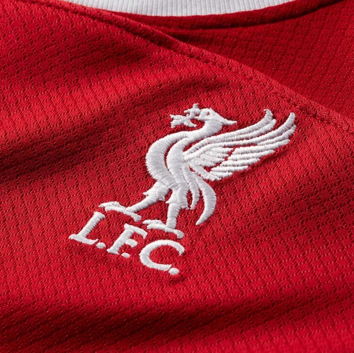 Liverpool 23/24 Home Kids Kit SoccerArmor