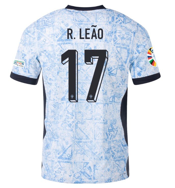 R. Leão Portugal 2425 Authentic Away Jersey