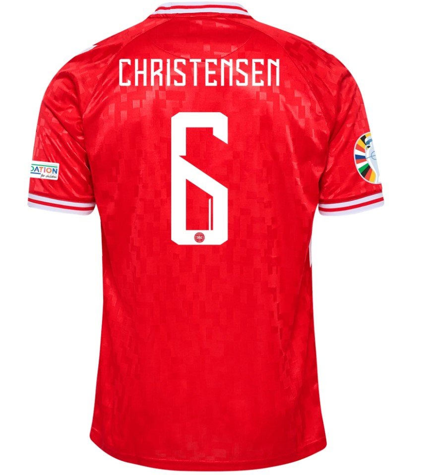 Christesen Denmark 2425 Home Jersey
