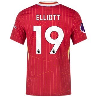 Elliott Liverpool 24/25 Authentic Home Jersey