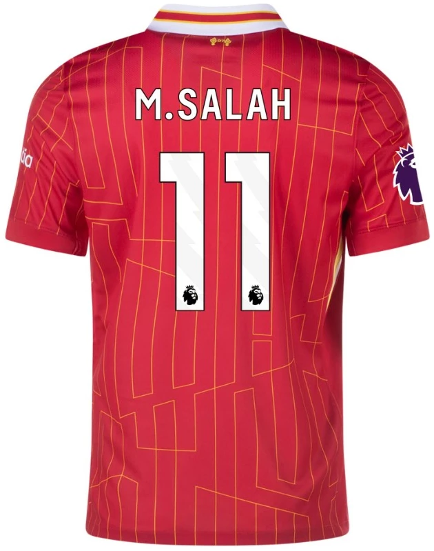 ウェア Liverpool FC 24/25 M.SALAH 11 Nike Liverpool FC Home 24/25 Salah #11 EPL Champions Shirt