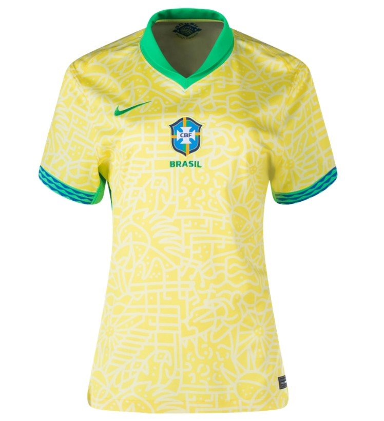 Brazil 2425 Women’s Home Jersey