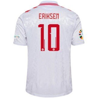 Eriksen Denmark 24/25 Away Jersey