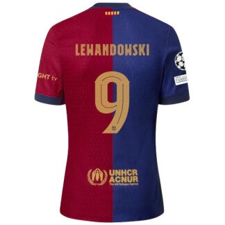 Lewandowski Barcelona 24/25 UCL Authentic Home Jersey
