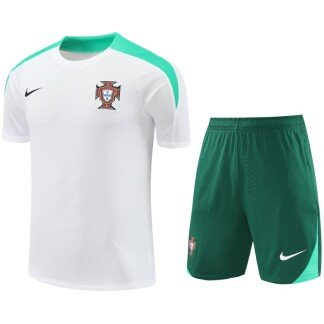Portugal 24/25 Training Kit (White/Green)