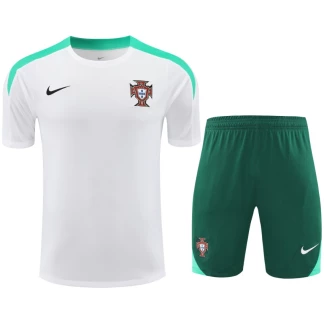 Portugal 24/25 Training Kit (White/Green)