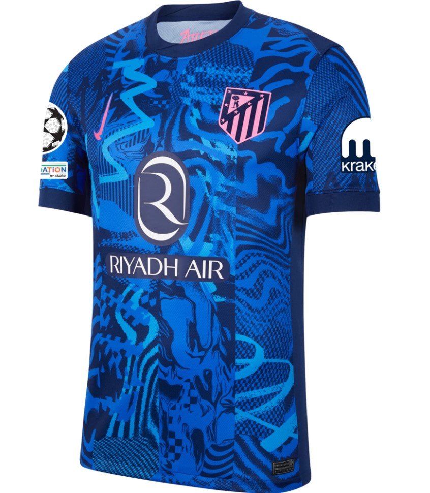 Atletico Madrid 24/25 Authentic UCL Third Jersey - SoccerArmor -