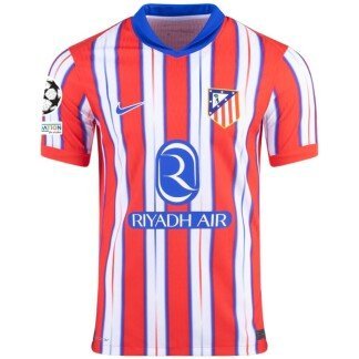 Atletico Madrid 24/25 Authentic UCL Home Jersey