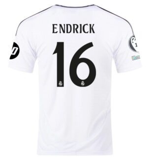 Endrick Real Madrid 24/25 UCL Home Jersey