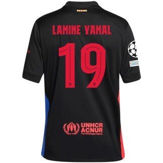 Lamine Yamal Barcelona 24/25 UCL Away Jersey