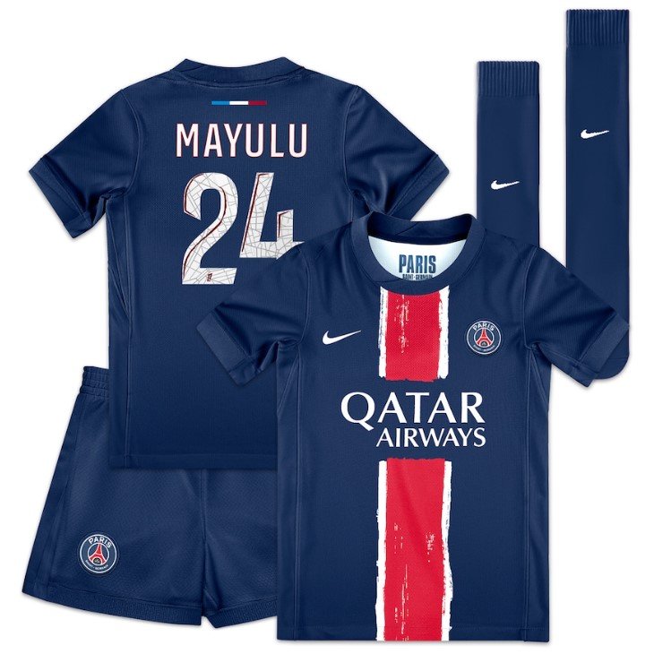 Mayulu PSG 2425 Home Kids Kit