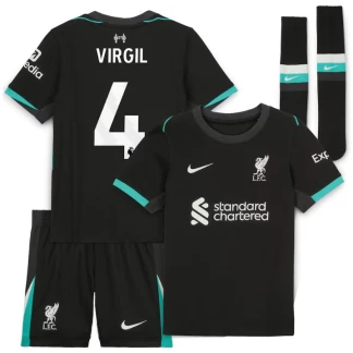 Virgil Liverpool 24/25 Away Kids Kit