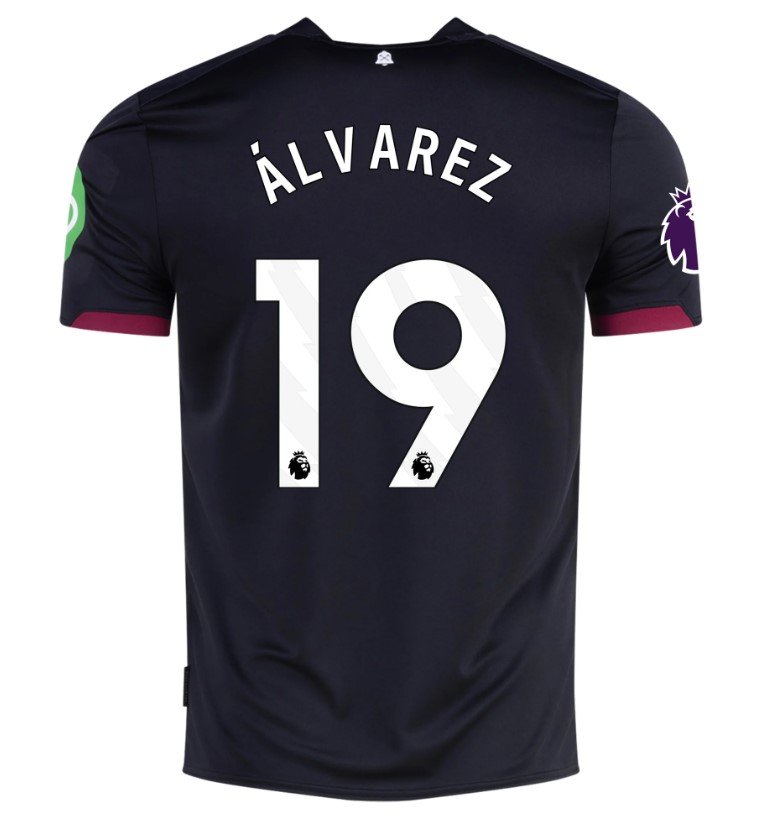 Álvarez West Ham 25 Away Jersey