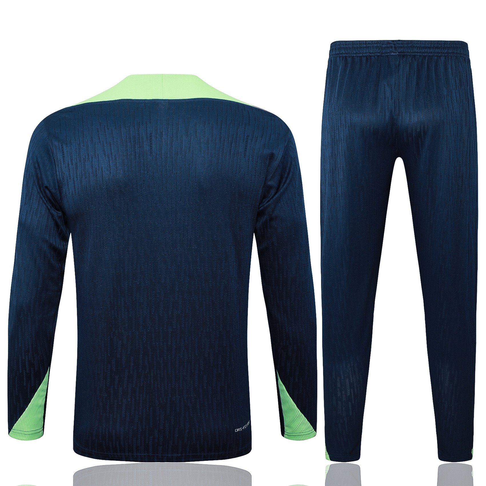 Brazil 2425 Half-Zip Tracksuit (NavyGreen)2