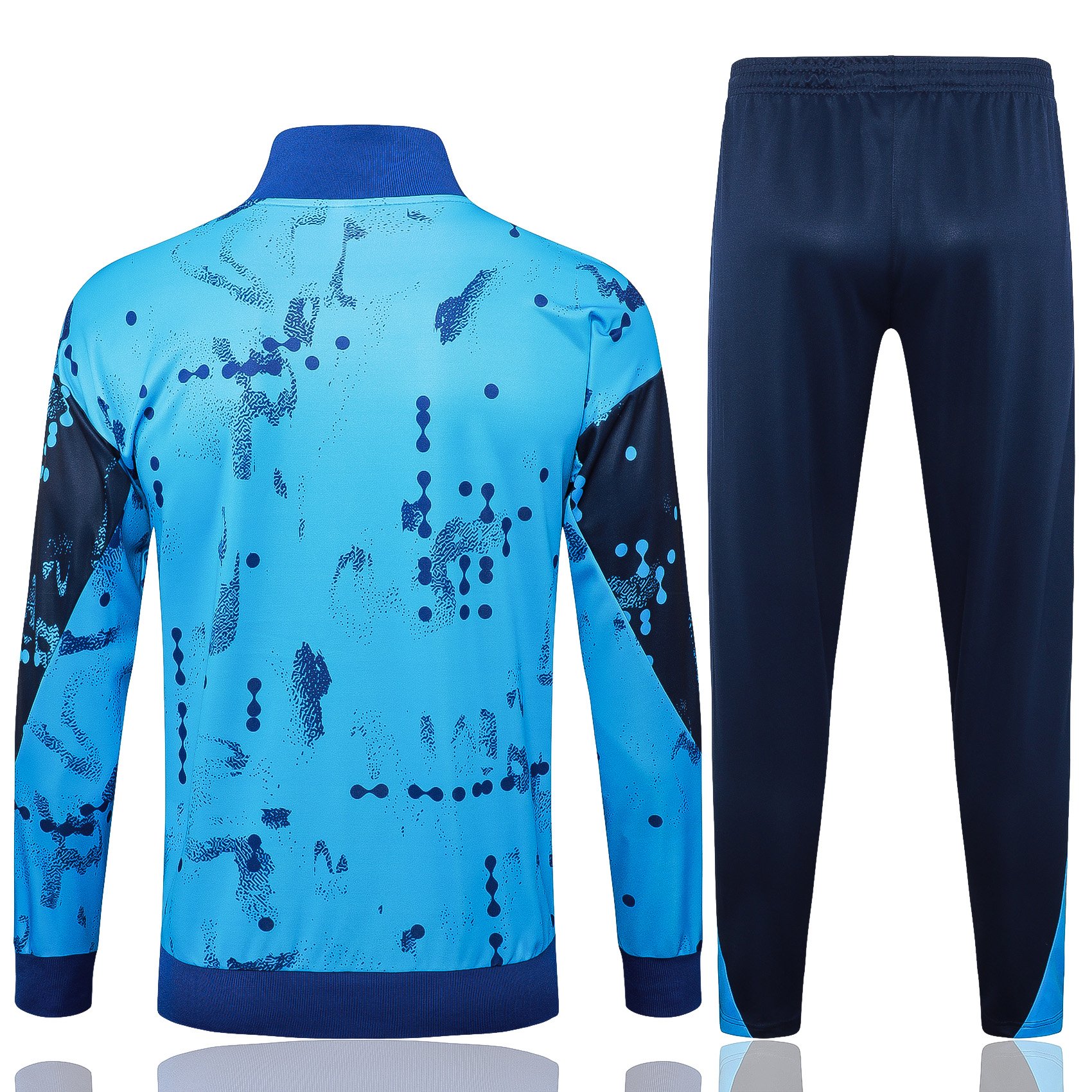 Chelsea 2425 Blue Pattern Full-Zip Tracksuit 2