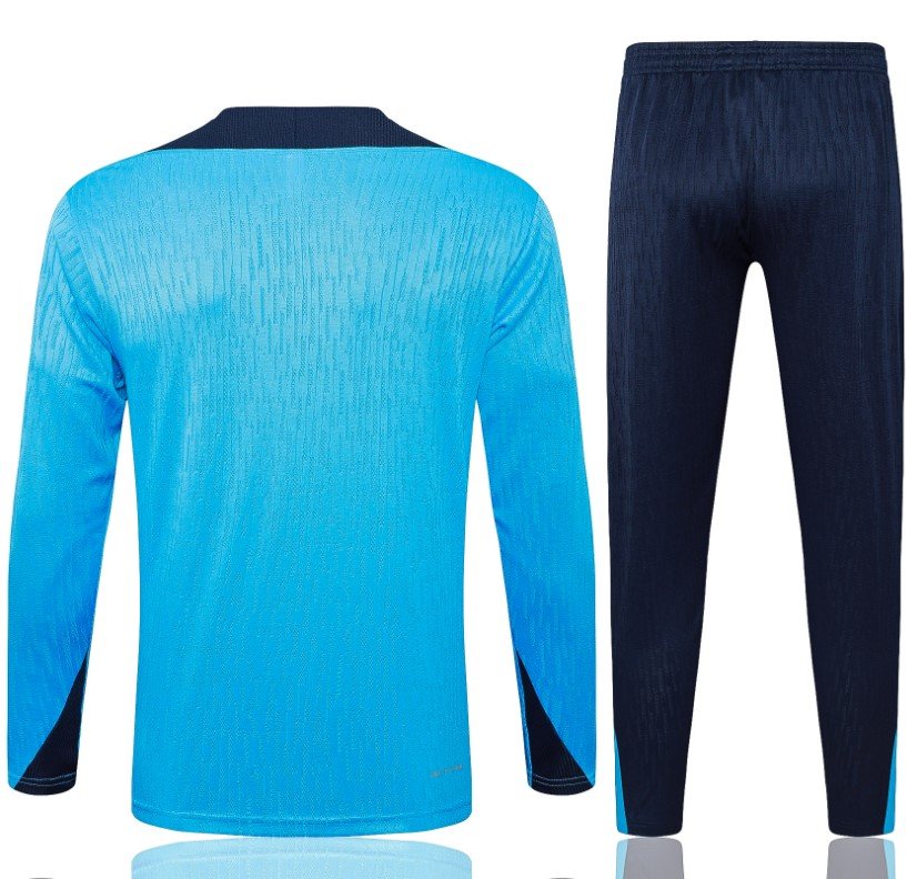 Chelsea 2425 Training Tracksuit (Light BlueNavy)2