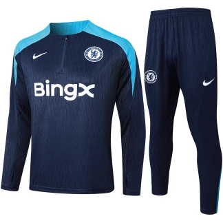 Chelsea 24/25 Training Tracksuit (Navy/Dark Blue)