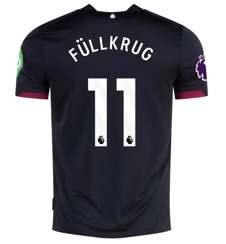 Füllkrug West Ham 2425 Away Jersey