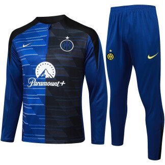 Inter Milan 24/25 Training Tracksuit (Blue/Black)