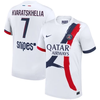 Kvaratskhelia PSG 25/26 Away Jersey
