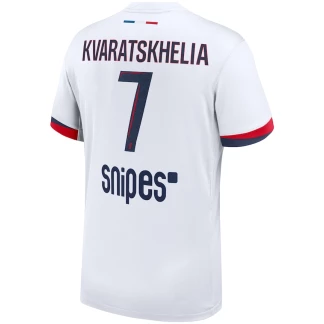 Kvaratskhelia PSG 25/26 Away Jersey