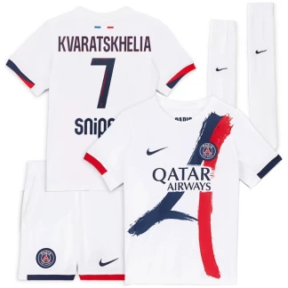 Kvaratskhelia PSG 25/26 Away Kids Kit
