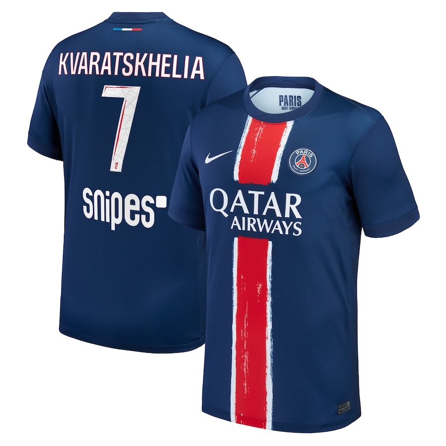 Kvaratskhelia PSG 2425 Home Jersey