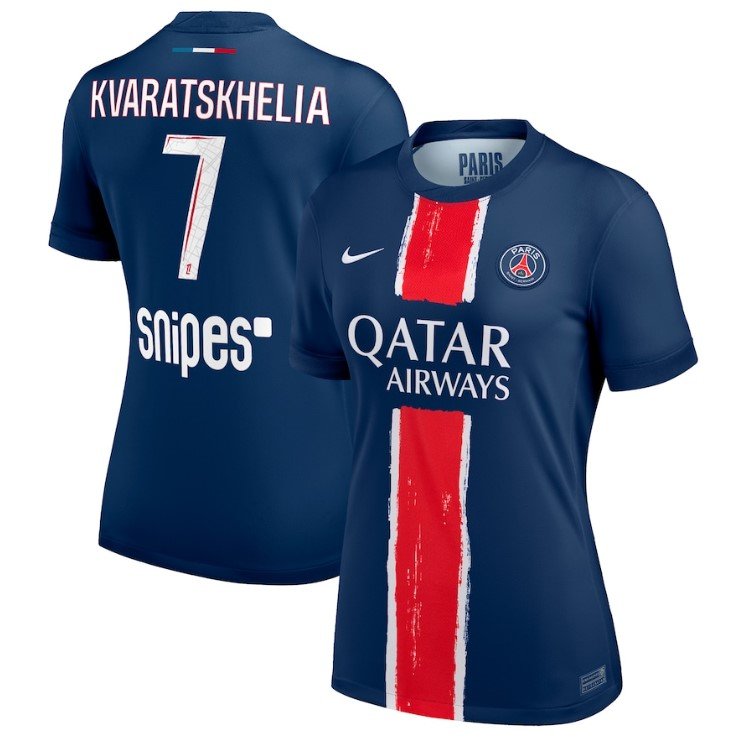 Kvaratskhelia PSG 2425 Women’s Home Jersey