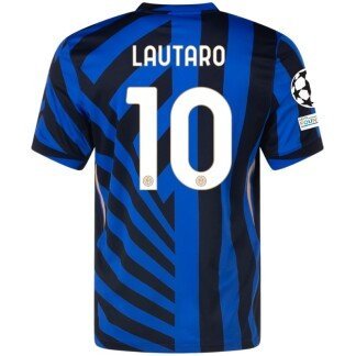 Lautaro Inter Milan 24/25 UCL Home Jersey