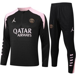 PSG 24/25 Half-Zip Tracksuit (Dark Blue) - SoccerArmor -