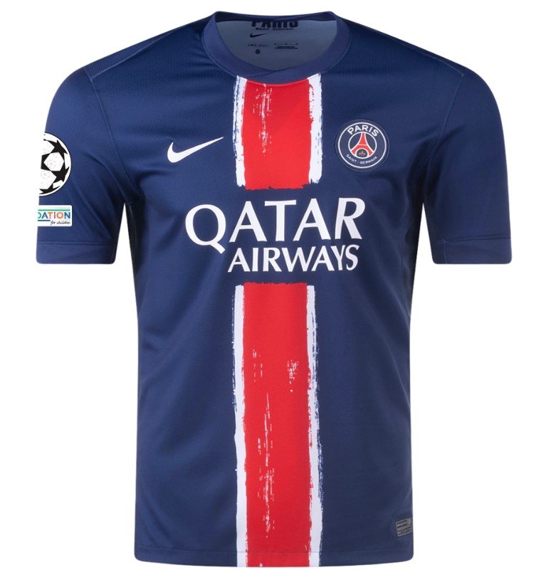 PSG 2425 UCL Home Jersey