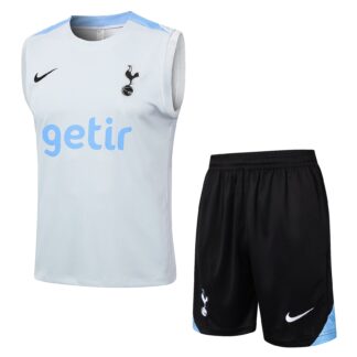 Tottenham 24/25 Sleeveless Training Set (White/Black)