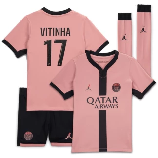 Vitinha PSG 24/25 Third Kids Kit
