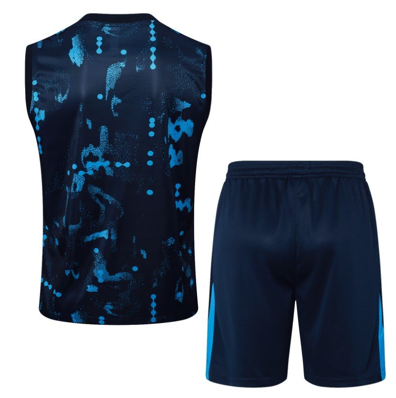 Chelsea25 Sleeveless Training Set – Navy & Blue