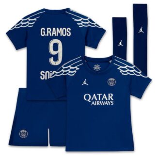 G.Ramos PSG 24/25 Fourth Kids Kit
