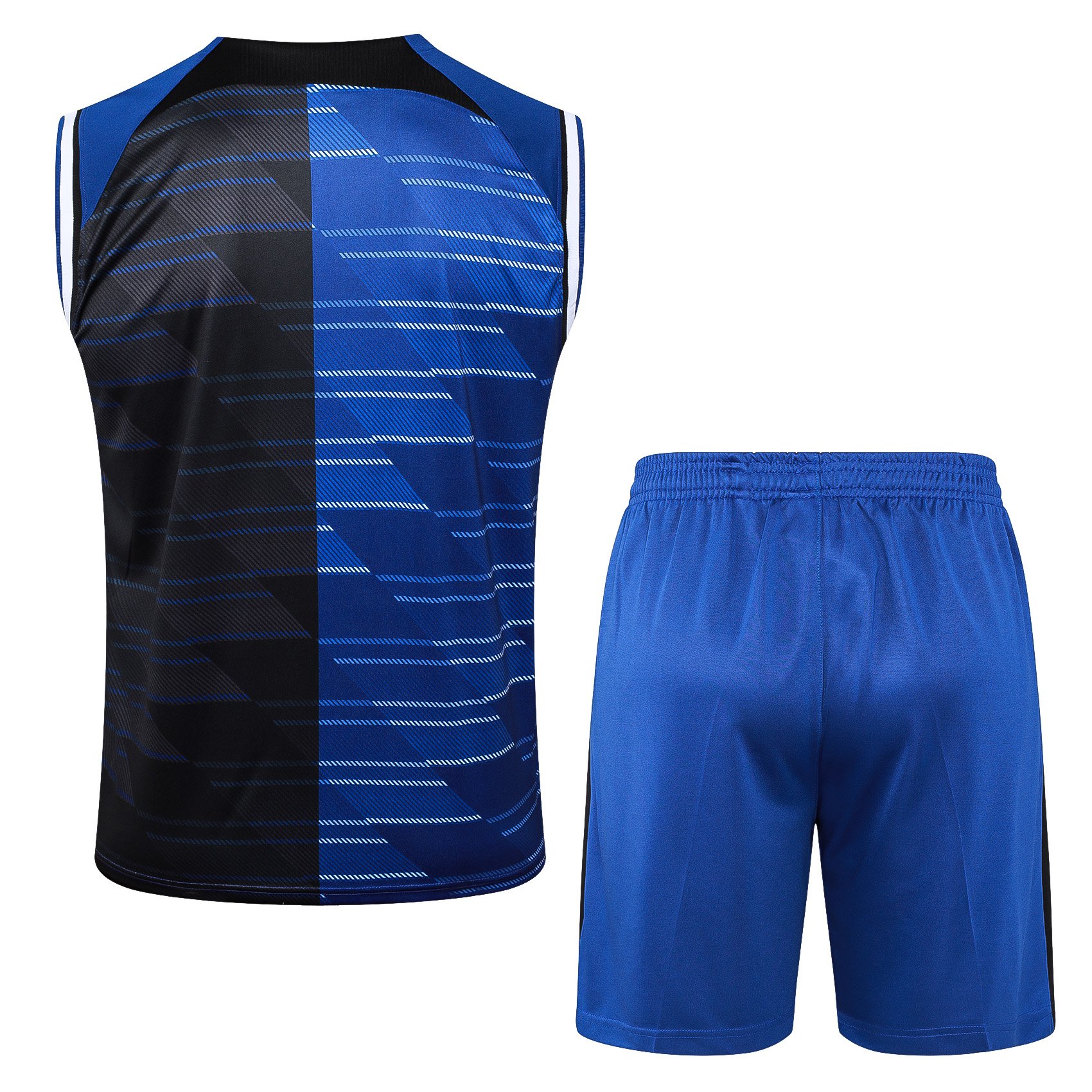 Inter Milan 25 Sleeveless Training Set – Royal BlueBlack