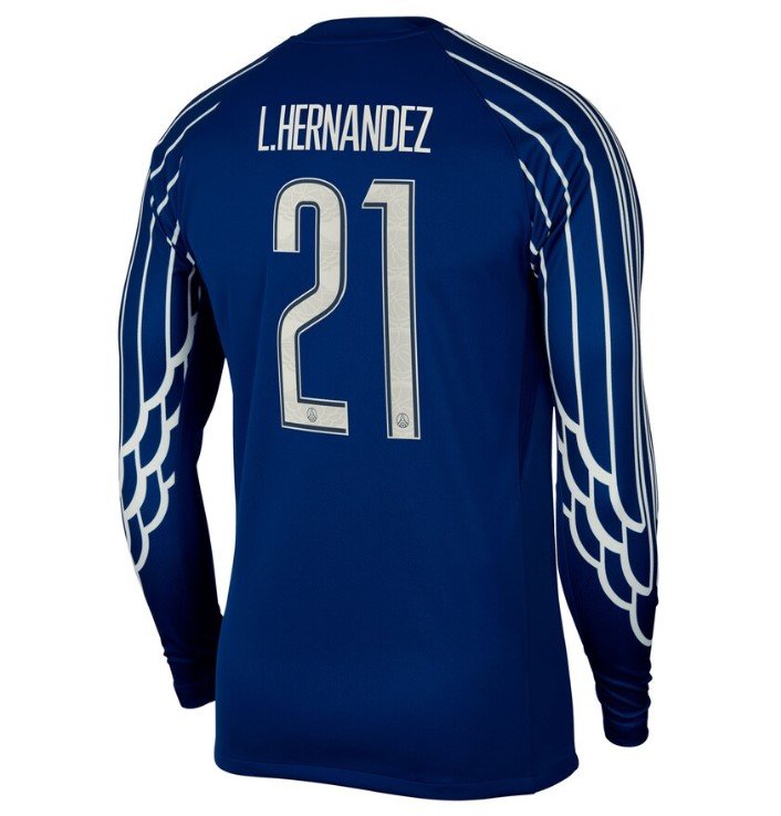 L.Hernandez PSG 2425 Fourth Long Sleeve Jersey2