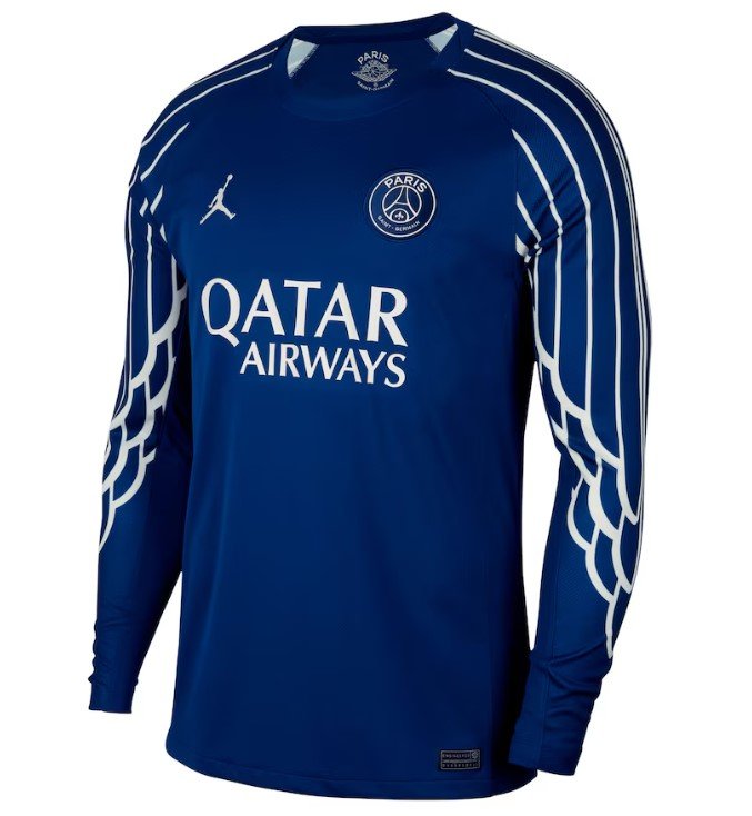 PSG 24-25 4th 長袖オーセンティックユニフォーム ドゥエ D.Doué PSG 24/25 Fourth Long Sleeve Jersey - SoccerArmor -