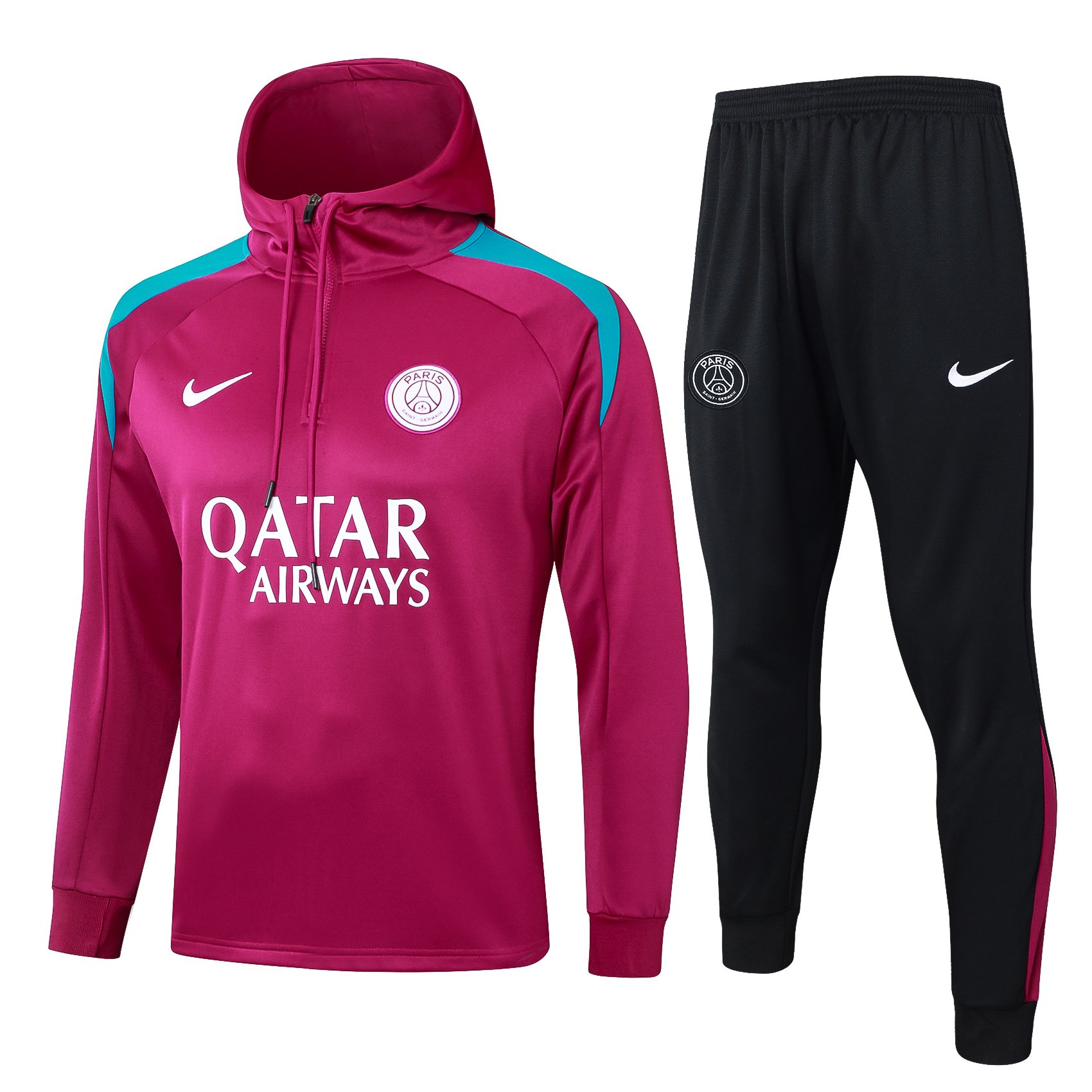 PSG 2425 Hooded Half-Zip Tracksuit