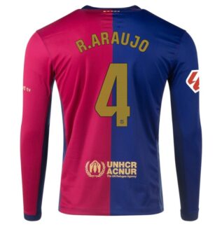 R. Araújo Barcelona 24/25 Home Long Sleeve Jersey