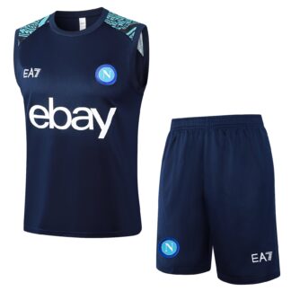 SSC Napoli 24/25 Sleeveless Training Set – Dark Blue
