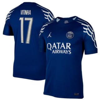 Vitinha PSG 24/25 Fourth Jersey (Cup printing)