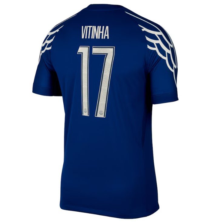 Vitinha PSG 2425 Fourth Jersey (Cup printing)2