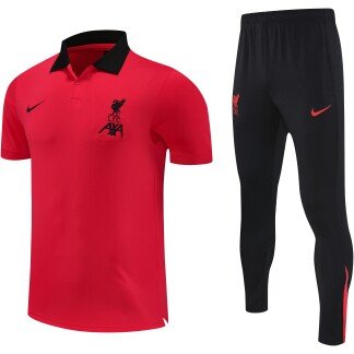 Liverpool 25/26 Red Polo Tracksuit Set