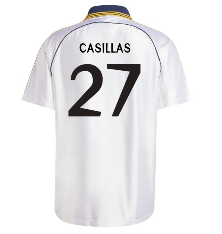 ウェア adidas Real Madrid 99/00  Uniform Real Madrid 99/00 Home Uniform 99-01 Real Madrid Away Short Sleeve