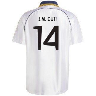 J.M. Guti Real Madrid 99/00 Home Jersey