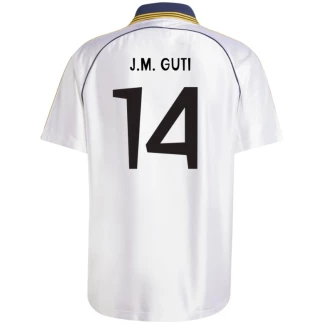 J.M. Guti Real Madrid 99/00 Home Jersey