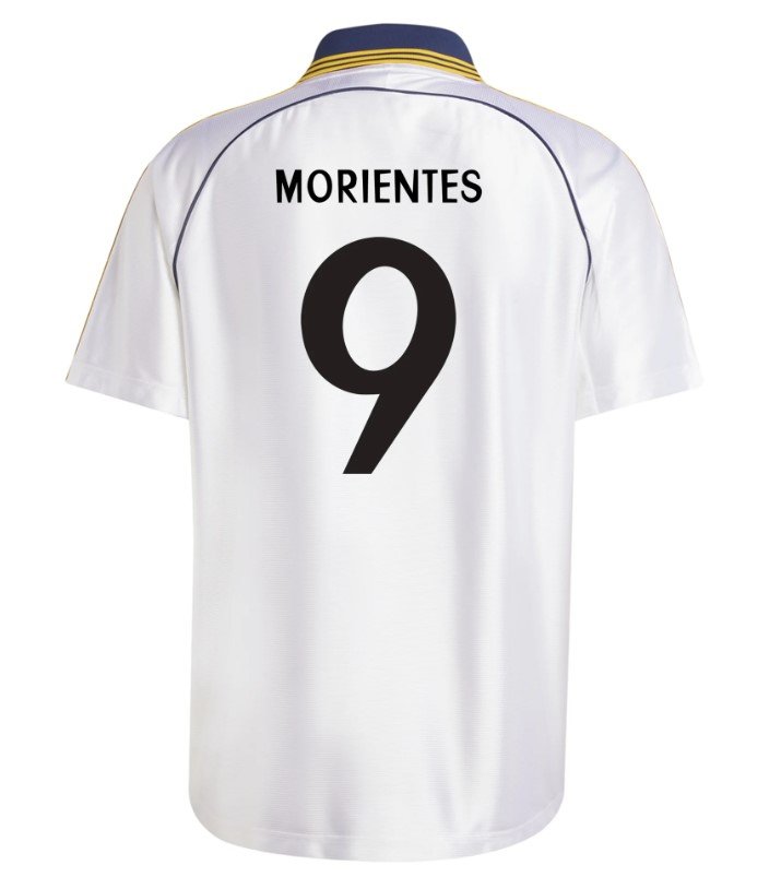 ウェア Real Madrid 99/00  Uniform Morientes Real Madrid 99/00 Home Jersey - SoccerArmor -