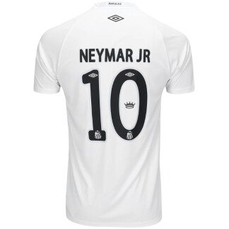 Neymar Jr Santos FC 25/26 Home Jersey